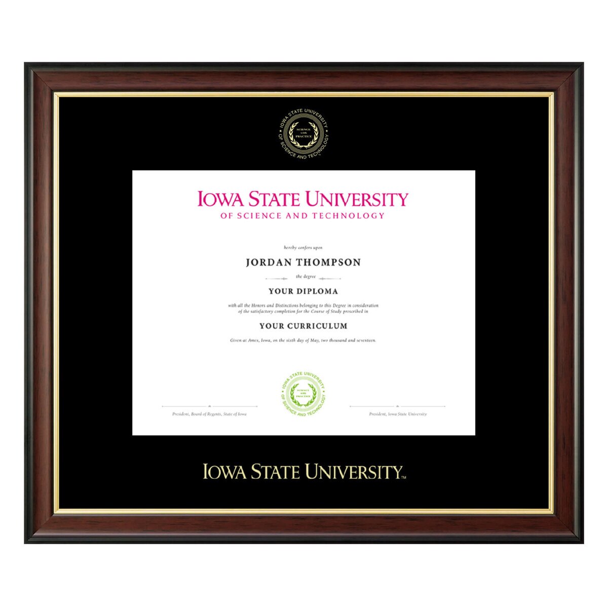Church Hill Classics Embossed Seal Bachelor's Degree Diploma Frame #2